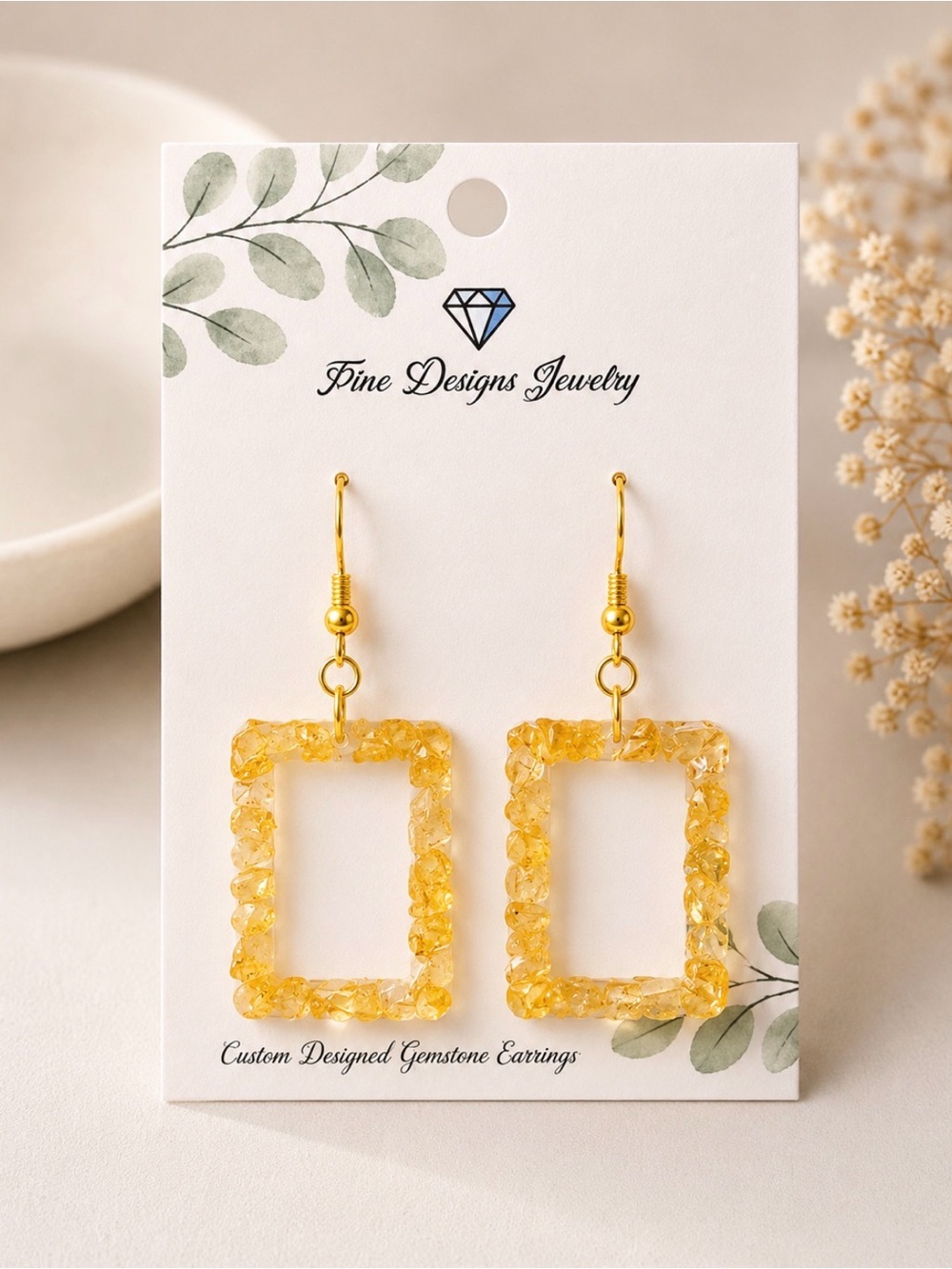 Citrine Earrings